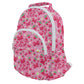 Strawberry ribbon rounded multi pocket backpack [made to order]